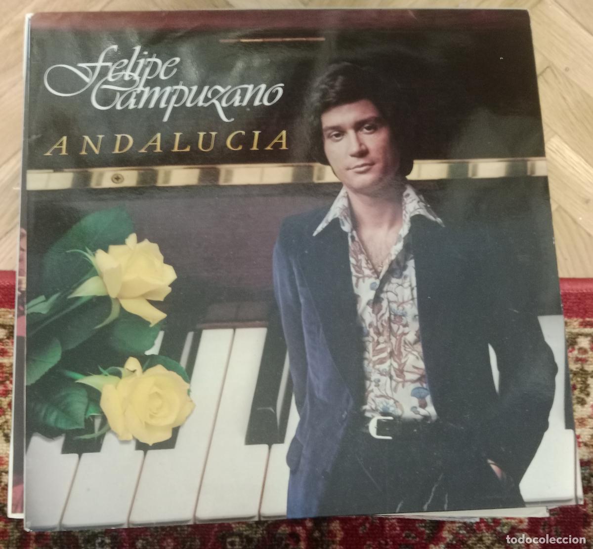 Discos de vinilo: Felipe Campuzano &ndash; Andalucia Lp Espa&ntilde;a 1981