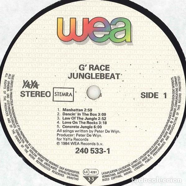 Discos de vinilo: GRace, Junglebeat - LP - Foto 3