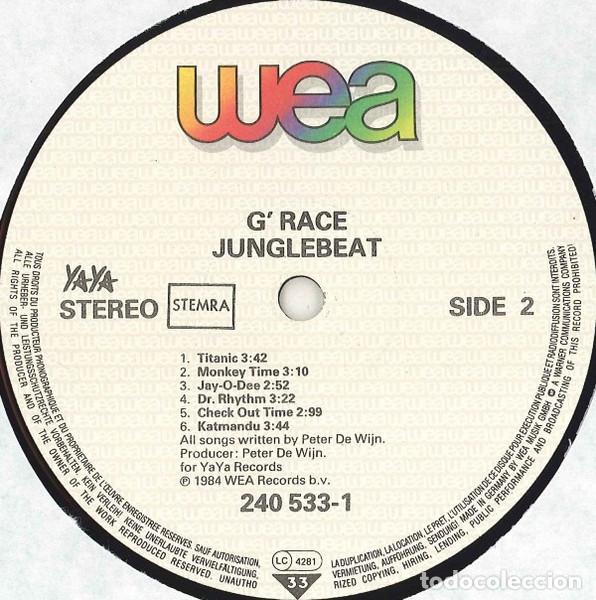 Discos de vinilo: GRace, Junglebeat - LP - Foto 4