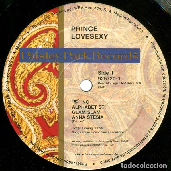 Discos de vinilo: Prince, Lovesexy - LP - Foto 5