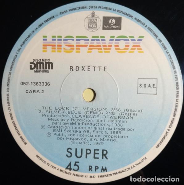 Discos de vinilo: Roxette, The Look (Head-Drum-Mix) - 12 inch - Foto 4