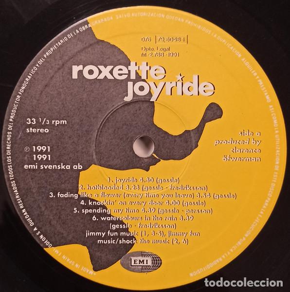 Discos de vinilo: Roxette, Joyride - LP - Foto 3