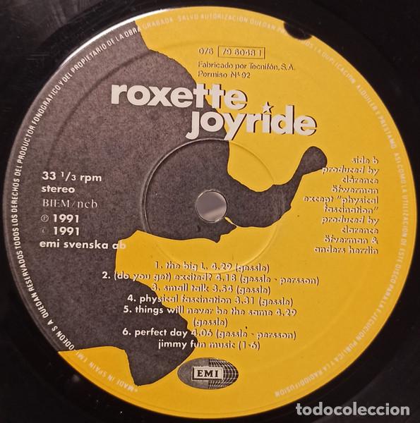 Discos de vinilo: Roxette, Joyride - LP - Foto 4