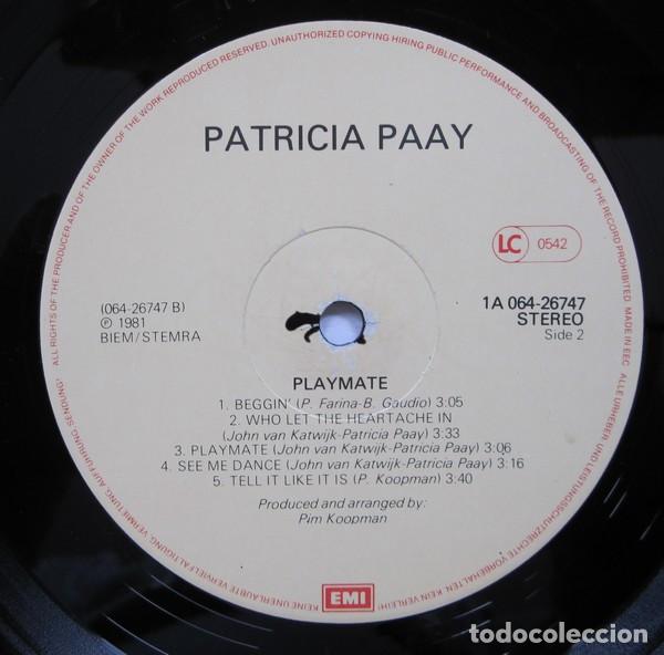 Discos de vinilo: Patricia Paay, Playmate - LP - Foto 4