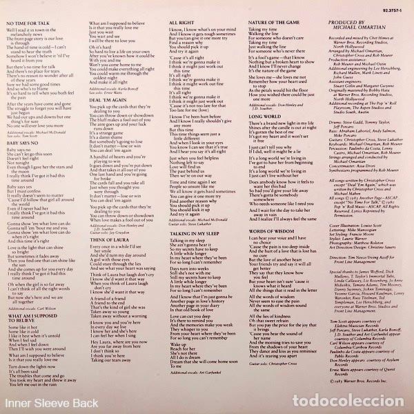 Discos de vinilo: Christopher Cross, Another Page - LP - Foto 6