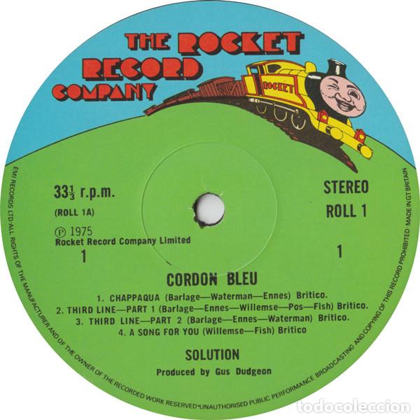 Discos de vinilo: Solution, Cordon Bleu - LP - Foto 3