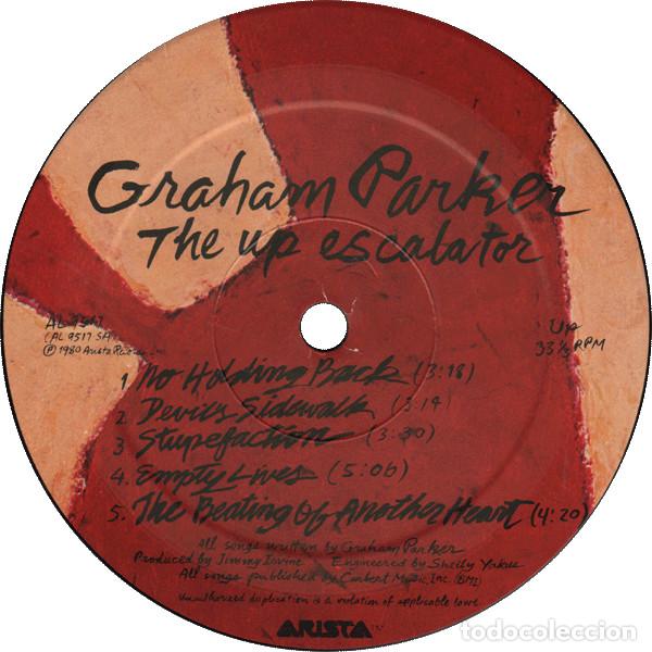 Discos de vinilo: Graham Parker, The Up Escalator - LP - Foto 3