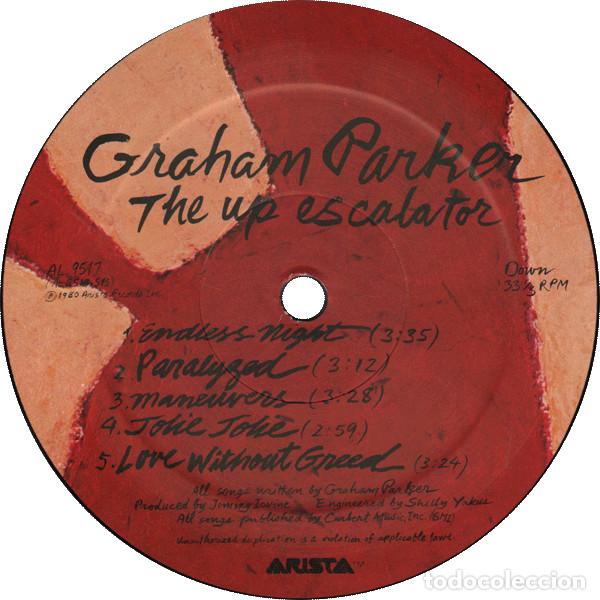 Discos de vinilo: Graham Parker, The Up Escalator - LP - Foto 4