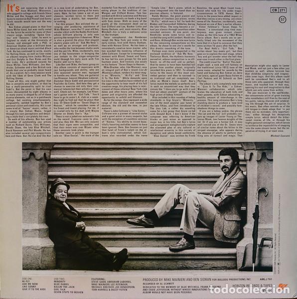 Discos de vinilo: Ben Sidran, The Cat And The Hat - LP - Foto 2