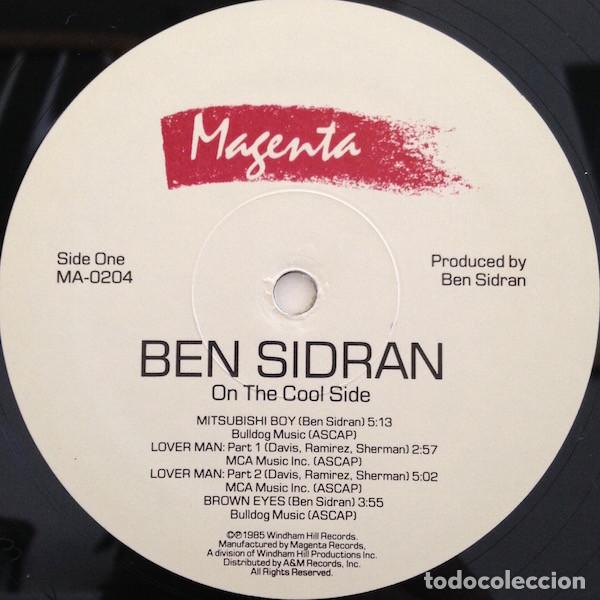 Discos de vinilo: Ben Sidran, On The Cool Side - LP - Foto 3