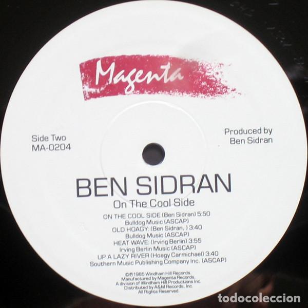 Discos de vinilo: Ben Sidran, On The Cool Side - LP - Foto 4