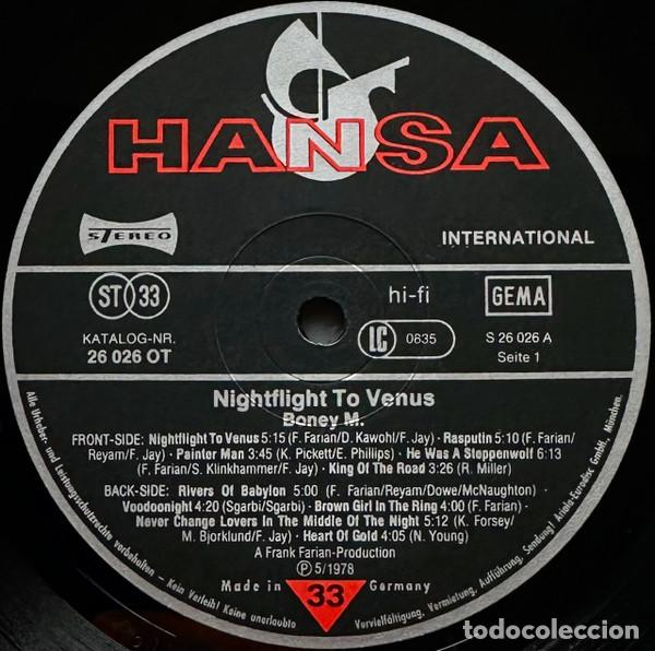 Discos de vinilo: Boney M., Nightflight To Venus - LP - Foto 6