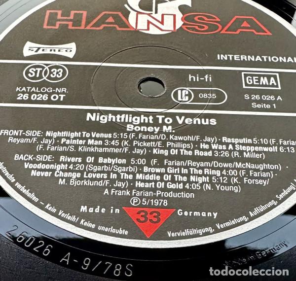 Discos de vinilo: Boney M., Nightflight To Venus - LP - Foto 8