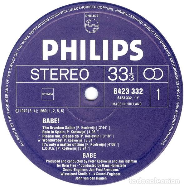 Discos de vinilo: Babe, Babe! - LP Album Stereo - Foto 3