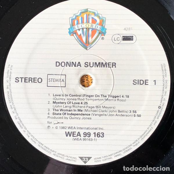 Discos de vinilo: Donna Summer, Donna Summer - LP - Foto 3