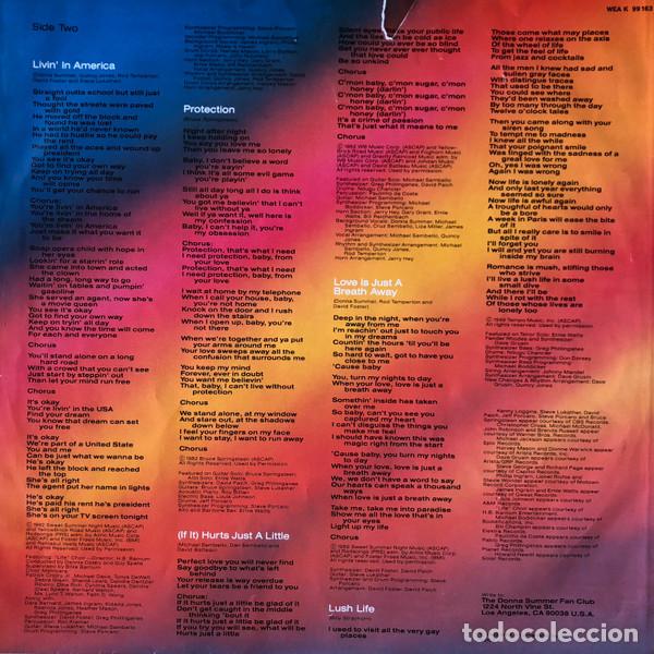 Discos de vinilo: Donna Summer, Donna Summer - LP - Foto 6