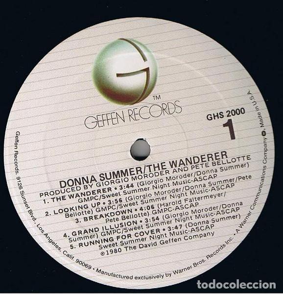 Discos de vinilo: Donna Summer, The Wanderer - LP - Foto 5