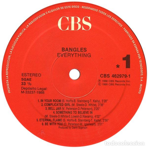 Discos de vinilo: Bangles, Everything - LP - Foto 3