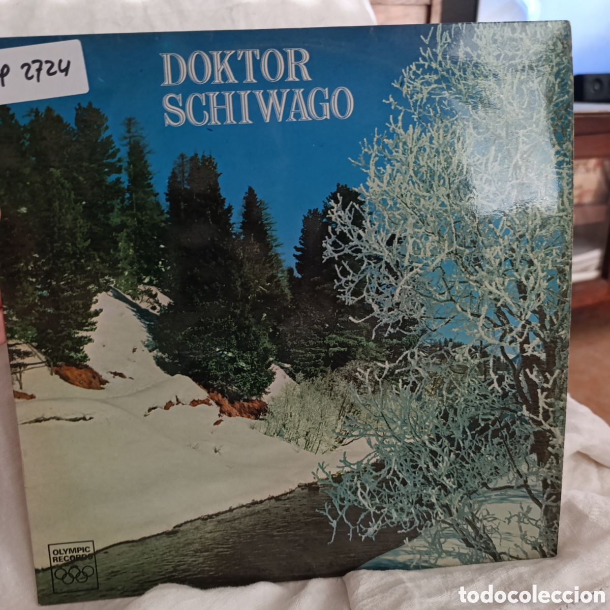 Discos de vinilo: LP de la banda sonora de la pel&iacute;cula &rdquo;Doktor Schiwago&rdquo; (Doctor Zhivago).