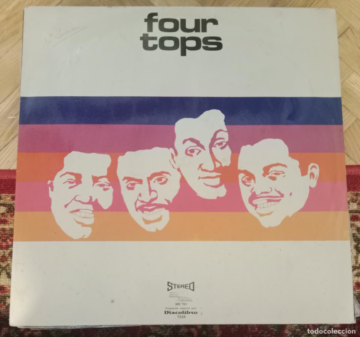 Discos de vinilo: Four Tops &ndash; Four Tops Lp Espa&ntilde;a 1972