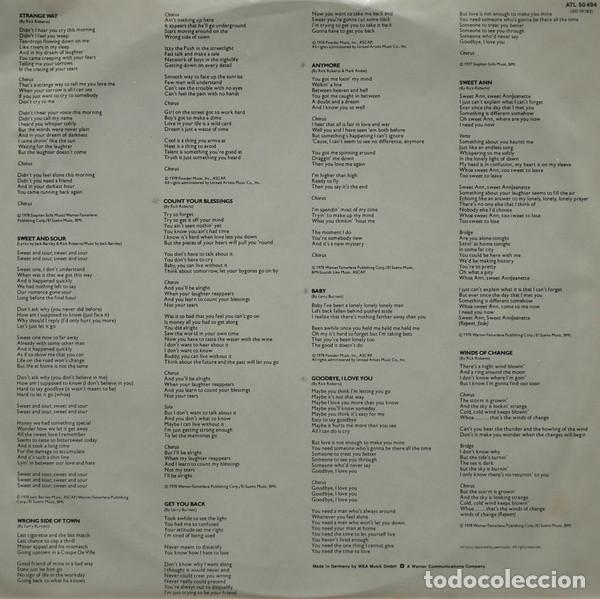 Discos de vinilo: Firefall, &Eacute;lan - LP Album Stereo - Foto 4