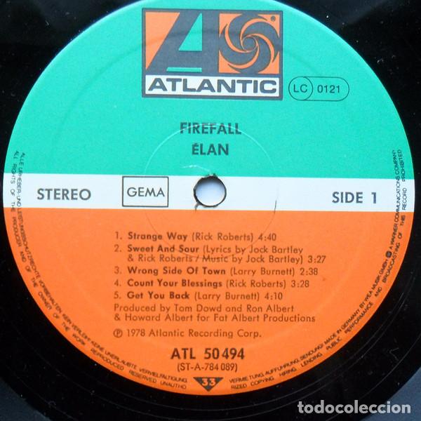 Discos de vinilo: Firefall, &Eacute;lan - LP Album Stereo - Foto 5