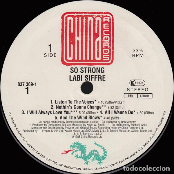 Discos de vinilo: Labi Siffre, So Strong - LP - Foto 3