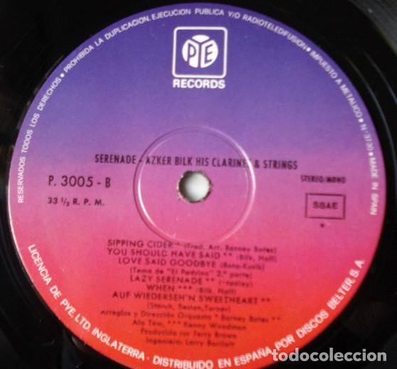 Discos de vinilo: Acker Bilk His Clarinet And Strings, Serenade - LP - Foto 4