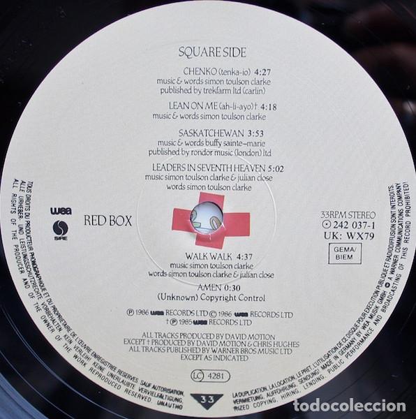 Discos de vinilo: Red Box, The Circle & The Square - LP - Foto 6
