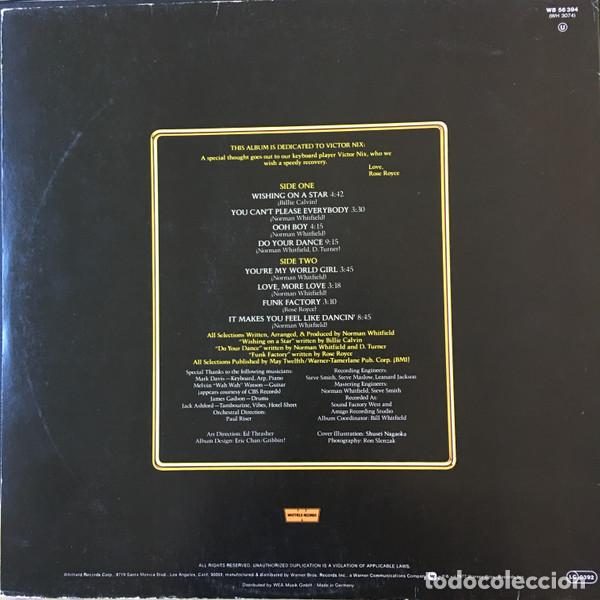 Discos de vinilo: Rose Royce, In Full Bloom - LP - Foto 2