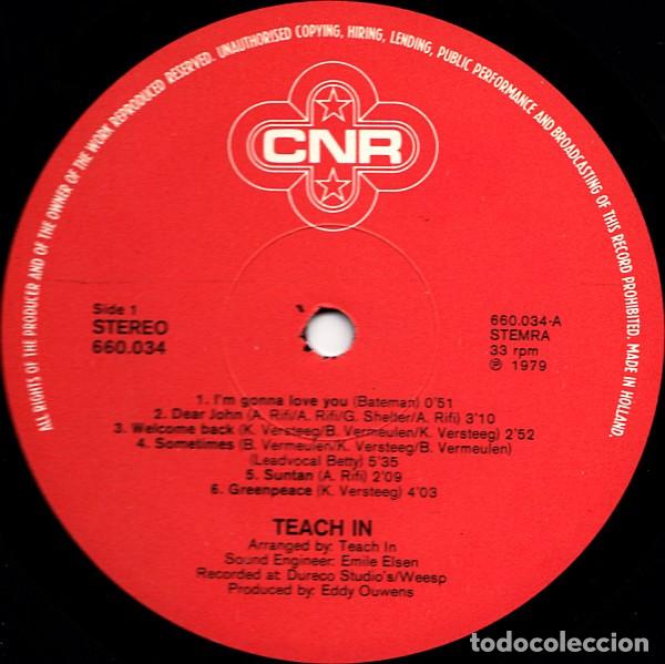 Discos de vinilo: Teach-In, Teach In - LP - Foto 3