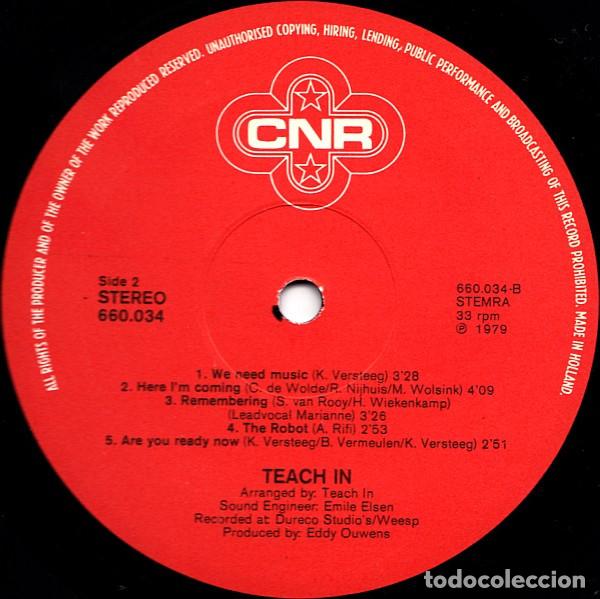 Discos de vinilo: Teach-In, Teach In - LP - Foto 4