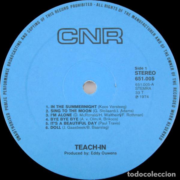 Discos de vinilo: Teach-In, Roll Along - LP - Foto 3