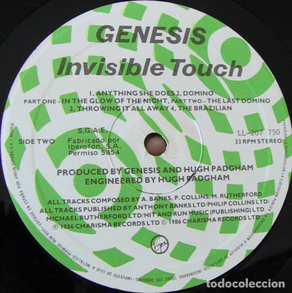 Discos de vinilo: Genesis, Invisible Touch - LP - Foto 4