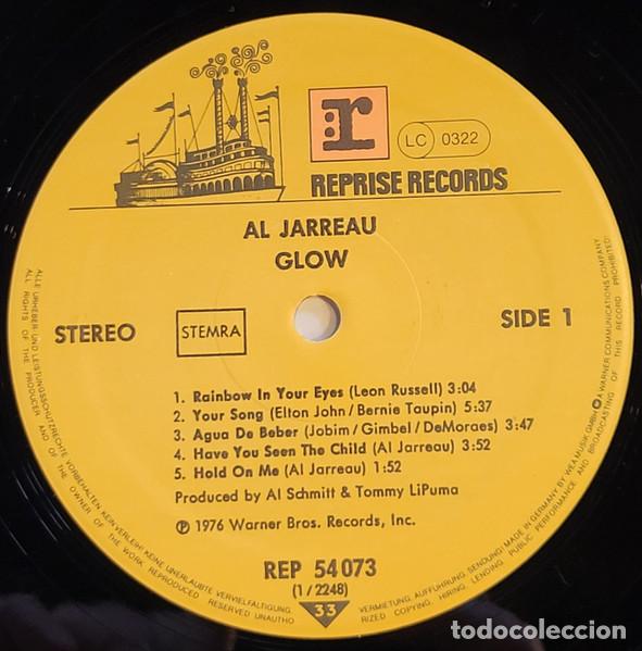 Discos de vinilo: Al Jarreau, Glow - LP - Foto 3
