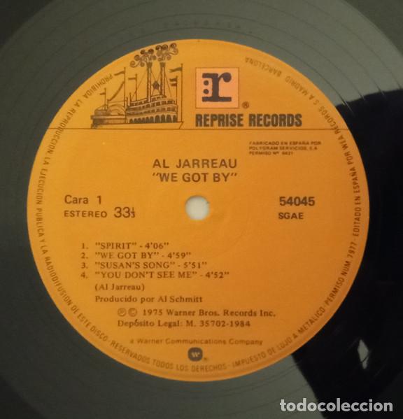 Discos de vinilo: Al Jarreau, We Got By - LP - Foto 3