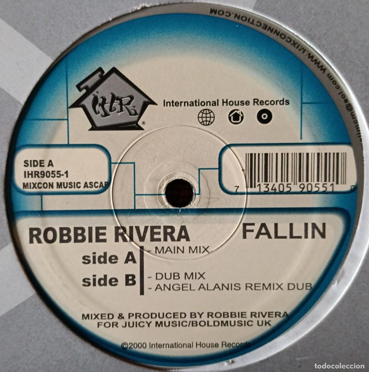 Discos de vinilo: ROBBIE RIVERA ** Fallin ** MAXI SINGLE VINILO 2000 USA - Foto 2