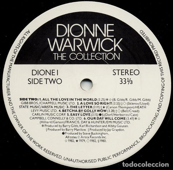 Discos de vinilo: Dionne Warwick, The Collection - LP - Foto 6