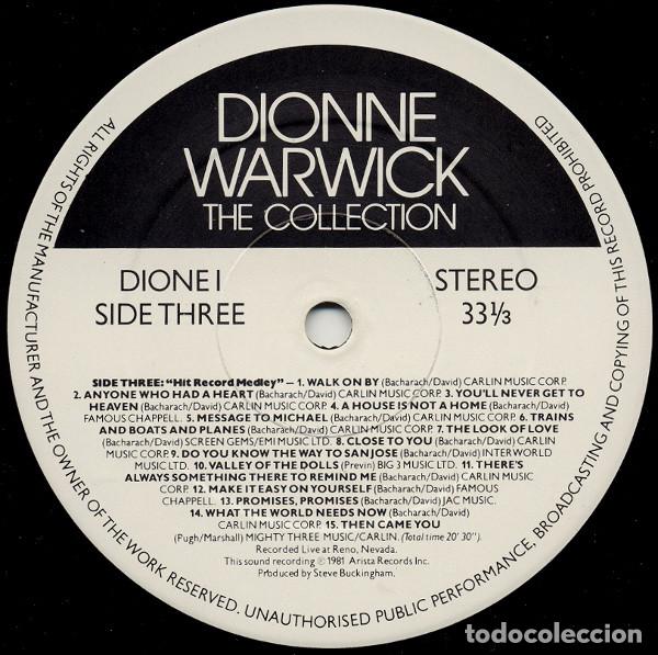 Discos de vinilo: Dionne Warwick, The Collection - LP - Foto 7