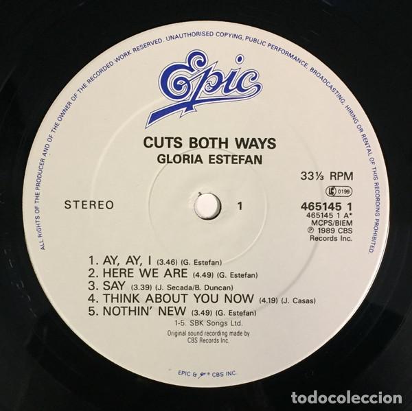 Discos de vinilo: Gloria Estefan, Cuts Both Ways - LP - Foto 3