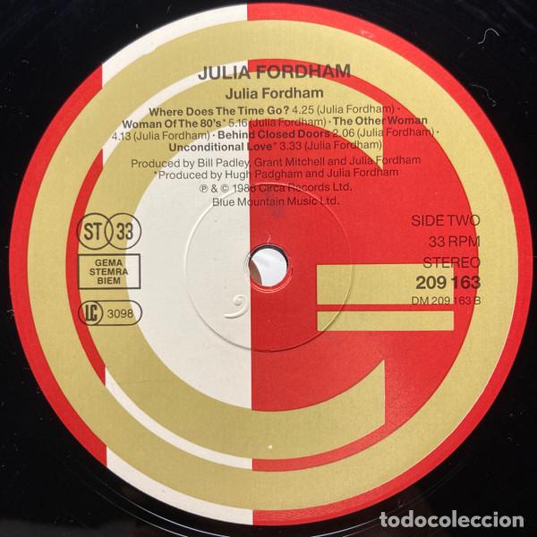 Discos de vinilo: Julia Fordham, Julia Fordham - LP - Foto 6