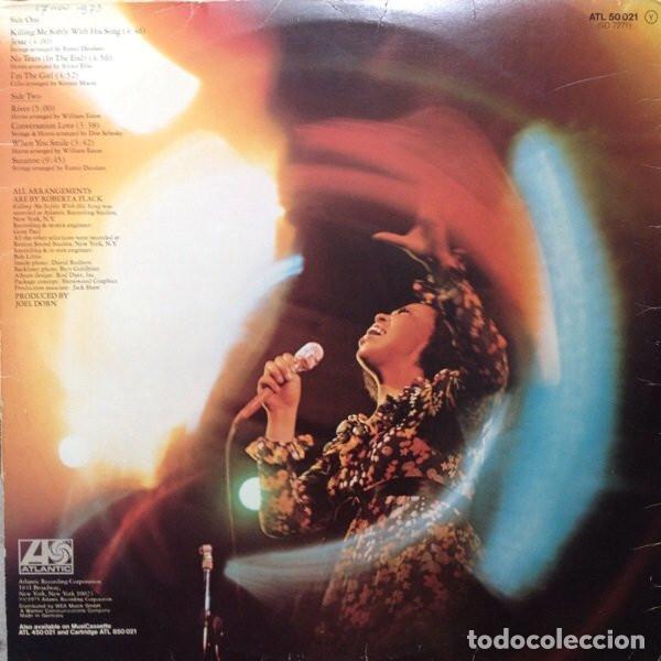 Discos de vinilo: Roberta Flack, Killing Me Softly - LP - Foto 4