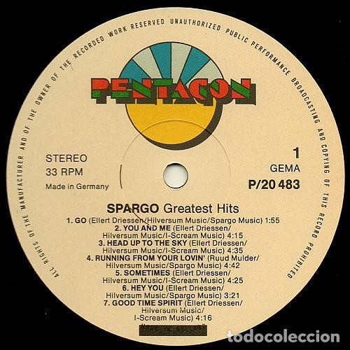 Discos de vinilo: Spargo, Greatest Hits - LP - Foto 3