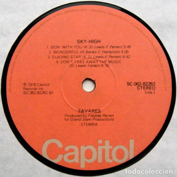 Discos de vinilo: Tavares, Sky-High! - LP - Foto 4
