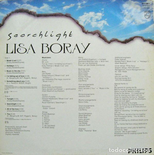 Discos de vinilo: Lisa Boray, Searchlight - LP - Foto 2