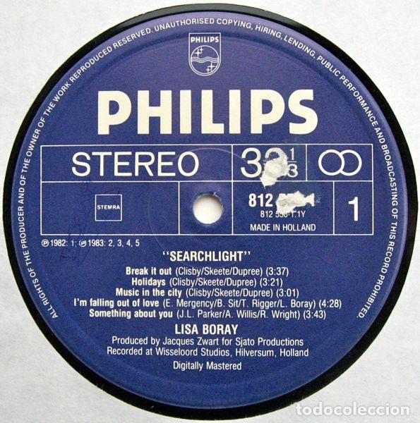 Discos de vinilo: Lisa Boray, Searchlight - LP - Foto 3