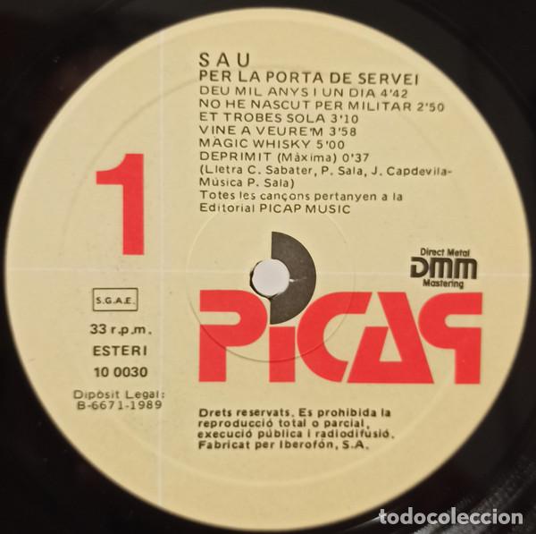 Discos de vinilo: Sau, Per La Porta De Servei - LP - Foto 3