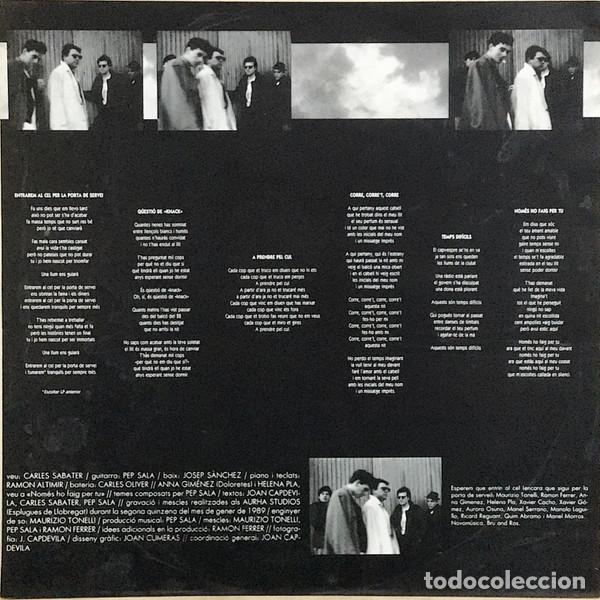 Discos de vinilo: Sau, Per La Porta De Servei - LP - Foto 6