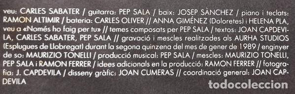 Discos de vinilo: Sau, Per La Porta De Servei - LP - Foto 7