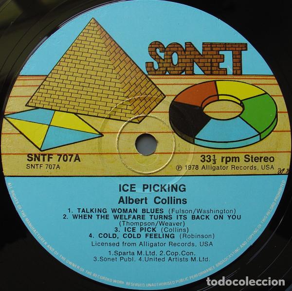 Discos de vinilo: Albert Collins, Ice Pickin - LP - Foto 4